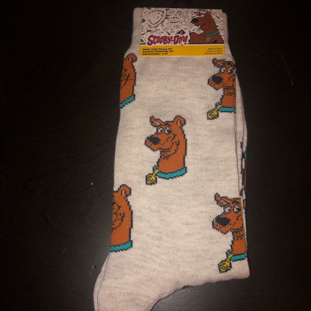 Scooby Doo Crew Socks NWT Cartoon Network WB